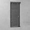 Dutchblinds PVC Jaloezieën 50mm - Antraciet - 105 x 175 cm - Raamdecoratie op maat