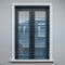 Dutchblinds PVC Jaloezieën 50mm - Antraciet - 105 x 175 cm - Raamdecoratie op maat