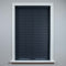 Dutchblinds PVC Jaloezieën 50mm - Antraciet - 90 x 175 cm - Raamdecoratie op maat