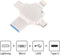 DutchWanted - Flashdrive 4 In 1 - 32GB