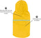 Dutchwide - Hondenjas - Regenjas Hond - Geel -Maat XXXL