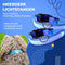 Dutchwide Lichtgevende Halsband Hond - Extra Sterk - L 41 cm tot 52 cm - Hondenhalsband - Klikhalsband - Verstelbaar - Reflecterend