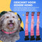 Dutchwide Lichtgevende Halsband Hond - Extra Sterk - M 37 cm tot 46 cm - Hondenhalsband - Klikhalsband - Verstelbaar - Reflecterend