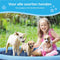 Dutchwide Ø 150cm Hondenzwembad - Met Sproeiers - Anti slip - Hondendouche - Honden - Bad - Water - Speelgoed - Fontein - Buiten - Hond - Zwembad
