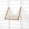 Duurzaam wandrek FENCY - plank laser enkel (19x16 cm)
