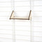 Duurzaam wandrek FENCY - plank laser mini dubbel (20x9,5 cm)
