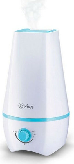 Duurzame en extra reinigende KIWI luchtbevochtiger ultrasonisch wit | luchtreiniger