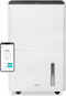 Duux Bora Smart Luchtontvochtiger - Ontvochtigt 20L/dag - 4 Liter Watertank - Dehumidifier met Hygrostaat - Droogmodus voor wasgoed