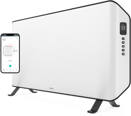 Duux Edge 1000W Smart Convectorkachel Wit - Kachel Elektrisch - Extra Dun