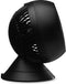 Duux Globe Tafelventilator Zwart - Stille Ventilator 13dB - 3 snelheden - Horziontaal + Verticaal draaien