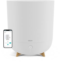 Duux Neo Smart Luchtbevochtiger 2022 model - 5L Capaciteit - Instelbare Hygrostaat - Wit