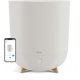 Duux Neo Smart Ultrasone Luchtbevochtiger met Hygrostaat - 5L watertank - Humidifier met 500ml/u verneveling - Greige