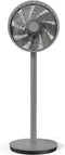 Duux Whisper Essence Ventilator - Stille Statiefventilator met 7 snelheden - Laag verbruik van van 16W - Grijs