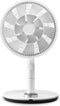 Duux Whisper Flex Ultimate Wit - Smart Statiefventilator & Tafelventilator met Dock & Accu
