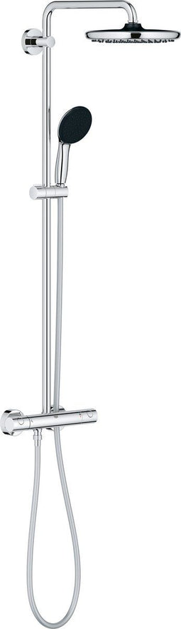 Grohe Vitalio Start System 250 Quickfix - Regendoucheset met handdouche en thermostaatkraan - 2 standen - Chroom