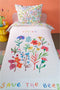 Duvet cover kids sizes 900 Save the Bees Multi Colour: 140