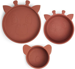 Benni siliconen dinerset 3-pack