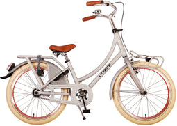 Volare Oma Classic Kinderfiets - Meisjes - 20 inch - Mat Zilver