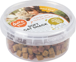 Duvoplus - Kattensnack - Kat - Zachte Kattensnack Kalkoen & Zalm 100g - 1st