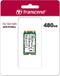 Transcend 420S - M.2 SSD 480GB - SATA III 6 Gb/s - 3D NAND