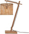 GOOD&MOJO Tafellamp Java - Bamboe - 30x18x46cm - Modern