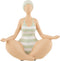 J-Line Vrouw Yoga Zittend Poly Groen