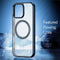 Dux Ducis Aimo Geschikt voor iPhone 16 Pro hoesje - magnetisch Backcover - Zwart