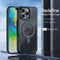 Dux Ducis Aimo Geschikt voor iPhone 16 Pro Max hoesje met stand - magnetisch Backcover - Zwart