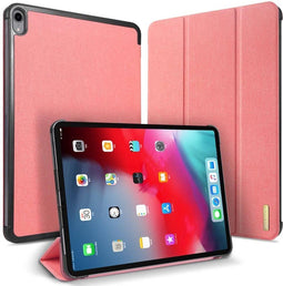 Dux Ducis - Domo Serie folio sleepcover hoes - Geschikt voor iPad Pro 12.9 inch (2018-2019) - Roze