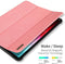 Dux Ducis - Domo Serie folio sleepcover hoes - Geschikt voor iPad Pro 12.9 inch (2018-2019) - Roze