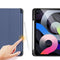 Dux Ducis - Domo Serie folio sleepcover hoes - iPad Air (2022 / 2020) 10.9 inch - Blauw
