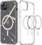 Dux Ducis - Geschikt voor iPhone 15 - magnetisch case hoesje Bayer TPU - Transparant