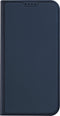 Dux Ducis - Geschikt voor iPhone 15 Pro - Slim bookcase hoesje - Donkerblauw