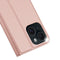 Dux Ducis - Geschikt voor iPhone 15 - Slim bookcase hoesje - Rose Goud