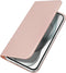 Dux Ducis - Geschikt voor iPhone 15 - Slim bookcase hoesje - Rose Goud