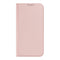 Dux Ducis - Geschikt voor iPhone 15 - Slim bookcase hoesje - Rose Goud