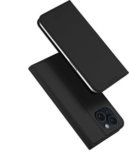 Dux Ducis - Geschikt voor iPhone 15 - Slim bookcase hoesje - Zwart