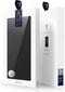 Dux Ducis - Geschikt voor iPhone 15 - Slim bookcase hoesje - Zwart