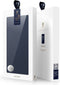 Dux Ducis Geschikt voor iPhone 16 hoesje - Slim bookcase - Blauw
