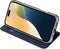 Dux Ducis Geschikt voor iPhone 16 hoesje - Slim bookcase - Blauw