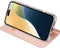 Dux Ducis Geschikt voor iPhone 16 hoesje - Slim bookcase - Roze