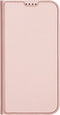 Dux Ducis Geschikt voor iPhone 16 hoesje - Slim bookcase - Roze
