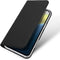 Dux Ducis Geschikt voor iPhone 16 hoesje - Slim bookcase - Zwart