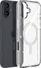 Dux Ducis Geschikt voor iPhone 16 Plus hoesje - magnetisch backcover - Bayer Transparant