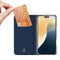 Dux Ducis Geschikt voor iPhone 16 Plus hoesje - Slim bookcase - Blauw