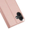 Dux Ducis Geschikt voor iPhone 16 Plus hoesje - Slim bookcase - Roze