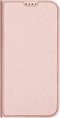 Dux Ducis Geschikt voor iPhone 16 Pro hoesje - Slim bookcase - Roze