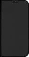 Dux Ducis Geschikt voor iPhone 16 Pro hoesje - Slim bookcase - Zwart