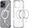 Dux Ducis Geschikt voor iPhone 16 Pro Max hoesje - magnetisch backcover - Bayer Transparant