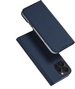 Dux Ducis Geschikt voor iPhone 16 Pro Max hoesje - Slim bookcase - Blauw